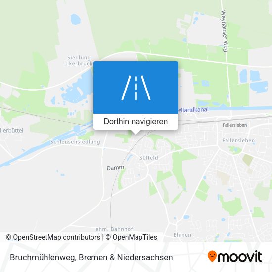 Bruchmühlenweg Karte