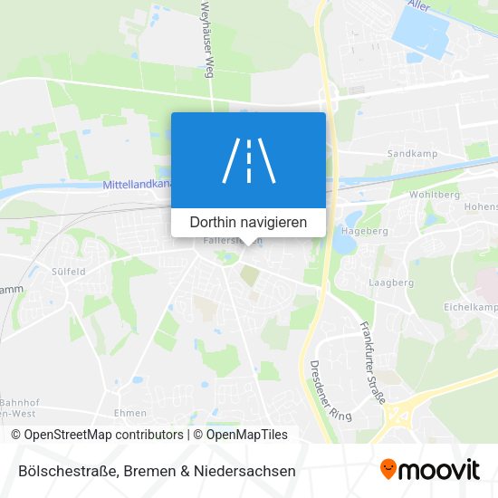 Bölschestraße Karte