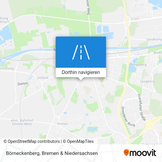 Börneckenberg Karte