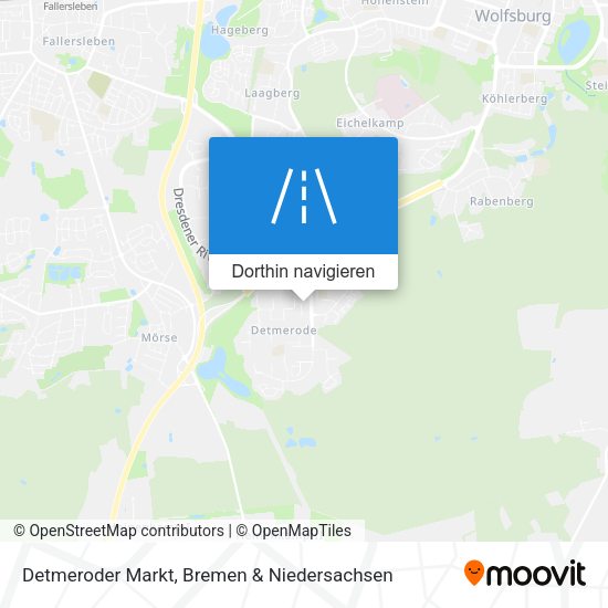 Detmeroder Markt Karte