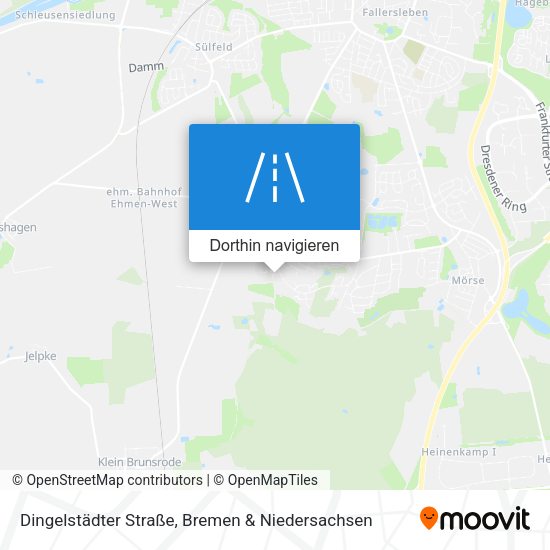 Dingelstädter Straße Karte