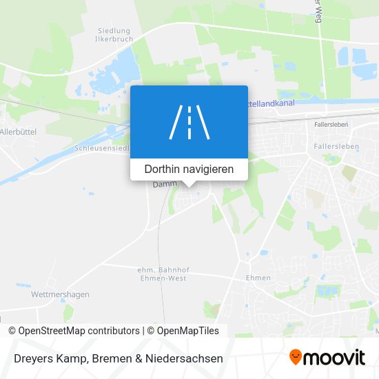 Dreyers Kamp Karte