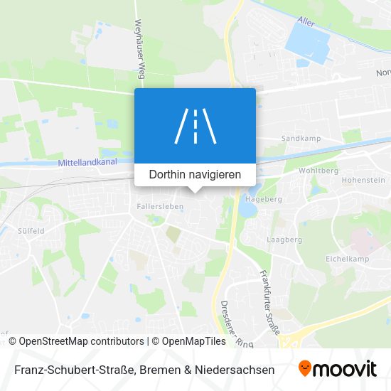 Franz-Schubert-Straße Karte