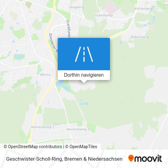 Geschwister-Scholl-Ring Karte