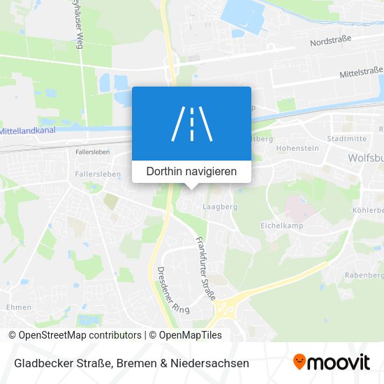 Gladbecker Straße Karte