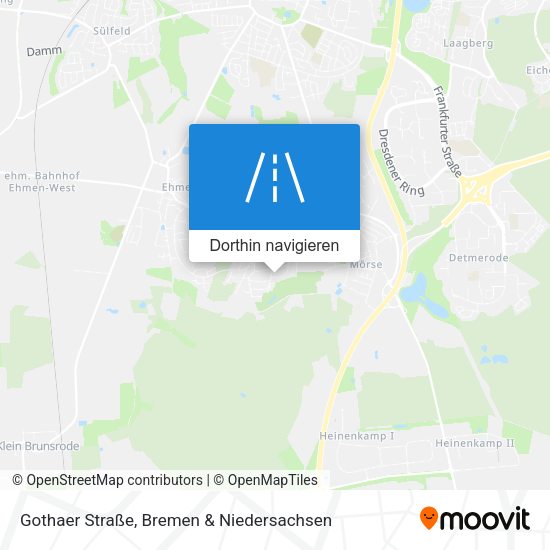 Gothaer Straße Karte