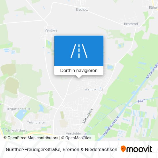 Günther-Freudiger-Straße Karte