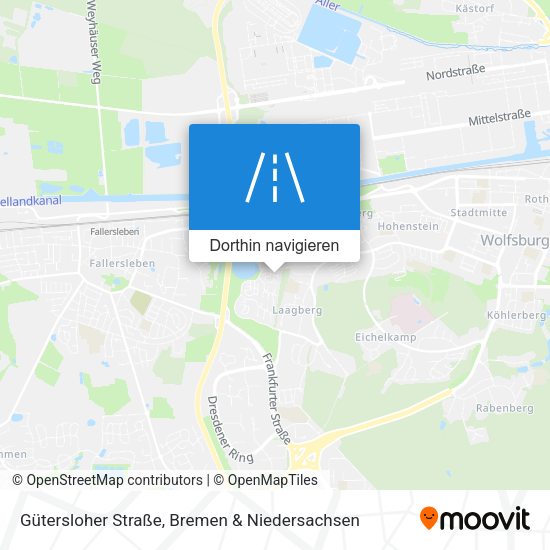 Gütersloher Straße Karte