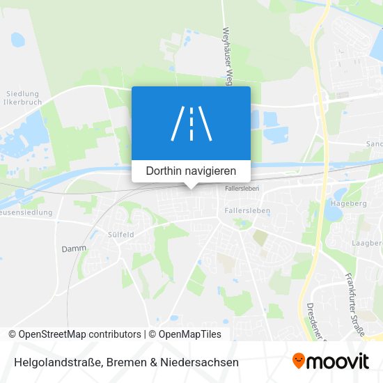 Helgolandstraße Karte