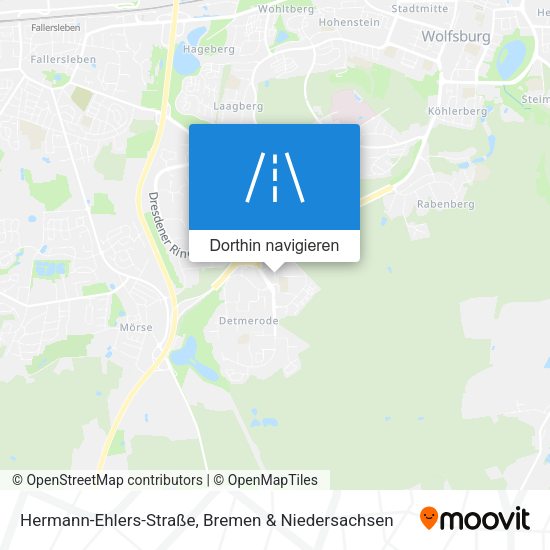 Hermann-Ehlers-Straße Karte
