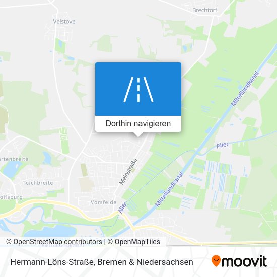 Hermann-Löns-Straße Karte