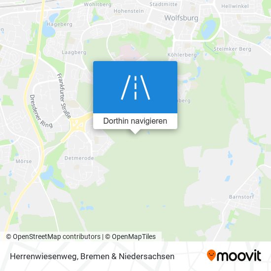 Herrenwiesenweg Karte