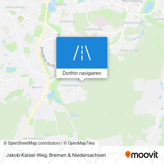 Jakob-Kaiser-Weg Karte