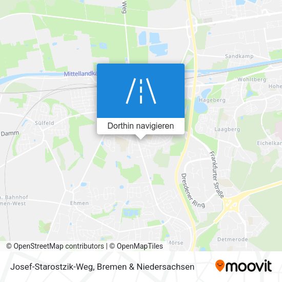 Josef-Starostzik-Weg Karte