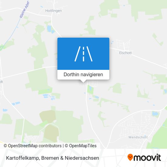 Kartoffelkamp Karte