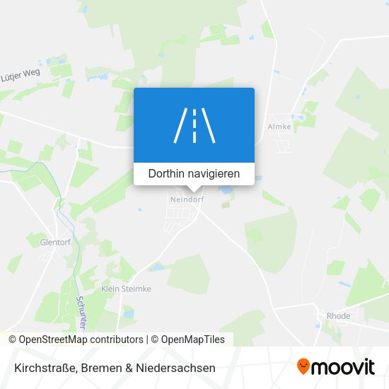 Kirchstraße Karte