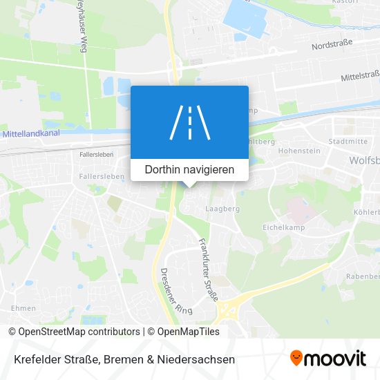 Krefelder Straße Karte