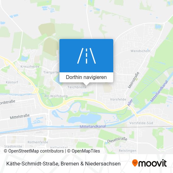 Käthe-Schmidt-Straße Karte