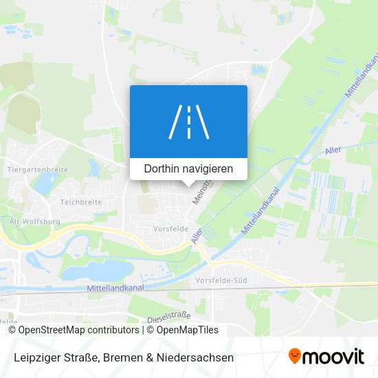 Leipziger Straße Karte