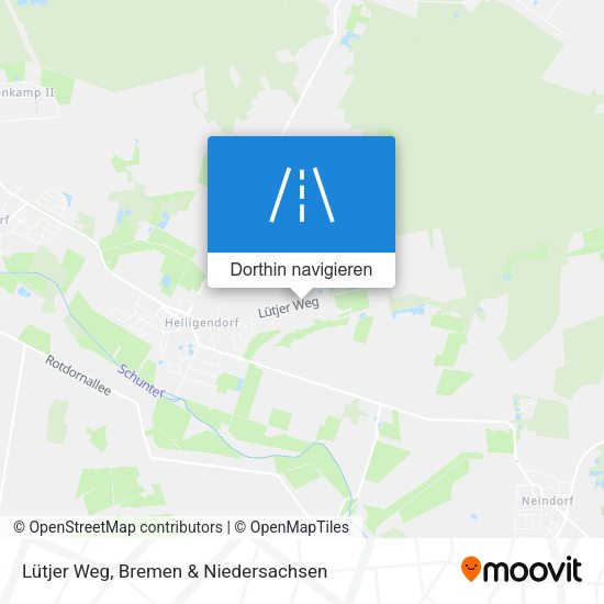 Lütjer Weg Karte