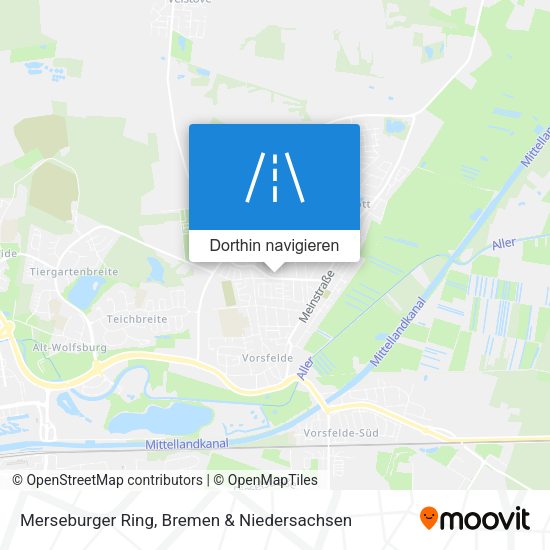 Merseburger Ring Karte