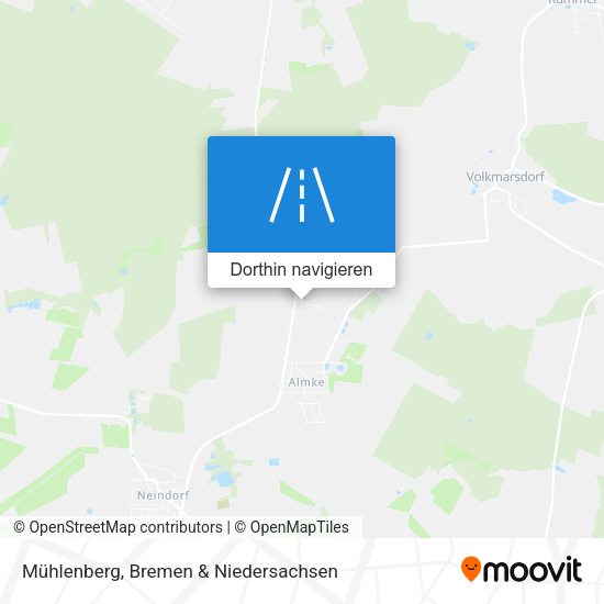Mühlenberg Karte