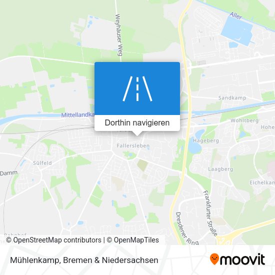 Mühlenkamp Karte