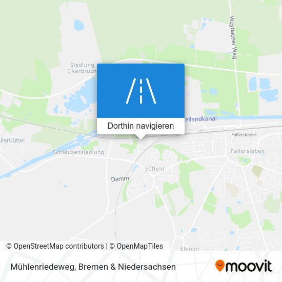 Mühlenriedeweg Karte