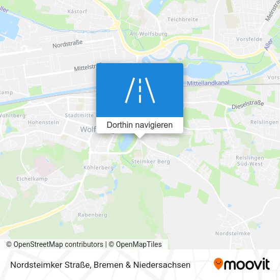Nordsteimker Straße Karte