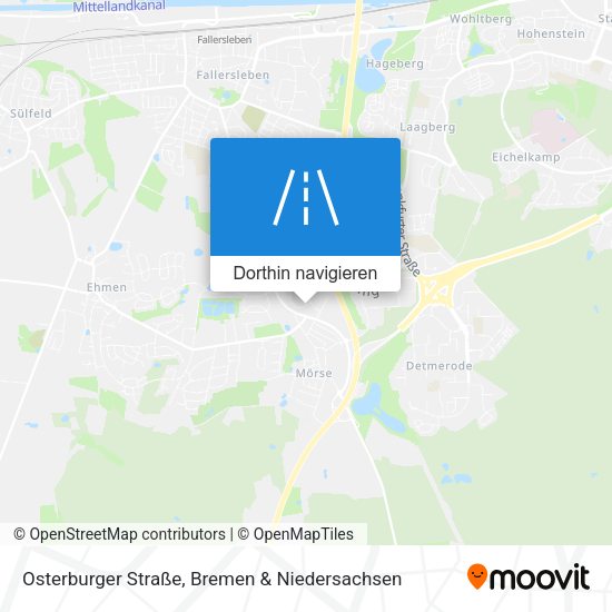 Osterburger Straße Karte