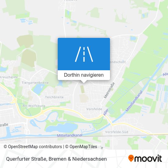Querfurter Straße Karte