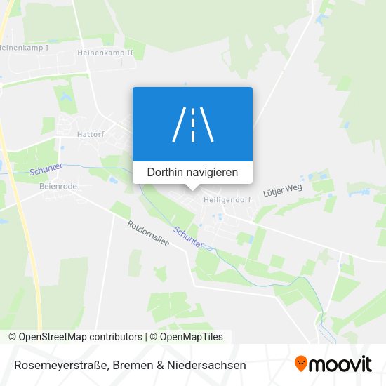 Rosemeyerstraße Karte