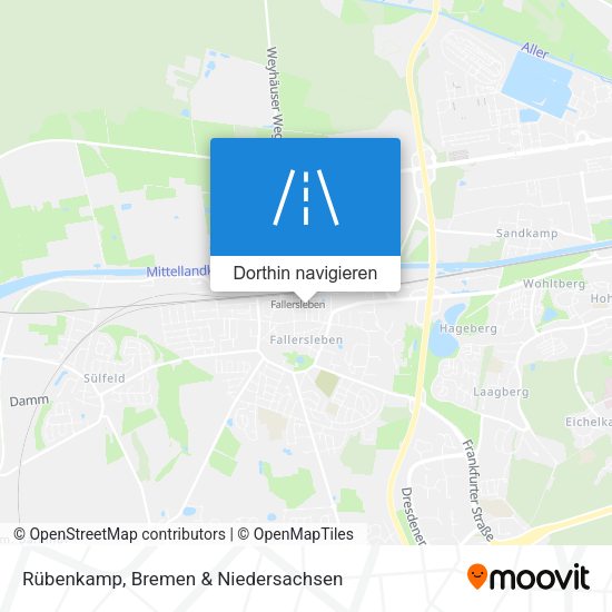 Rübenkamp Karte
