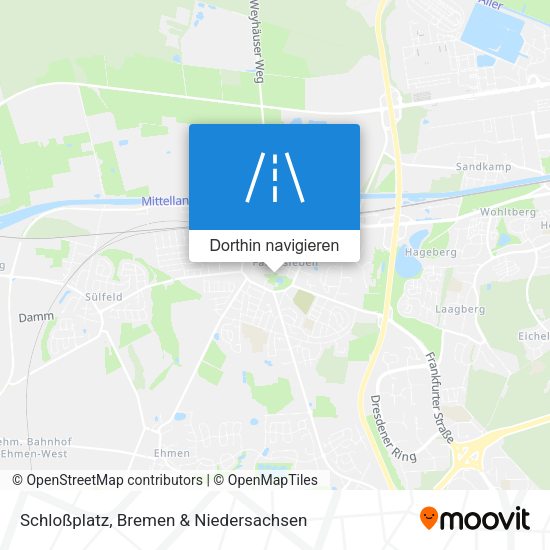 Schloßplatz Karte