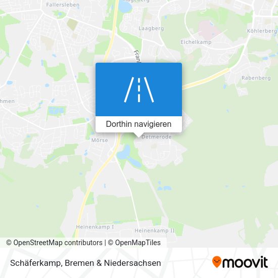 Schäferkamp Karte