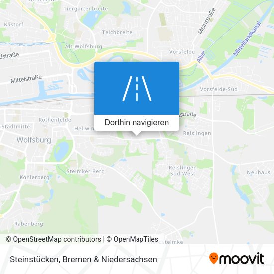 Steinstücken Karte