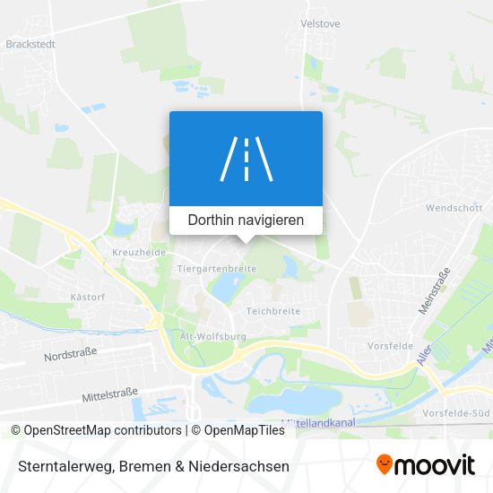 Sterntalerweg Karte