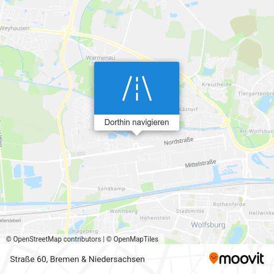 Straße 60 Karte