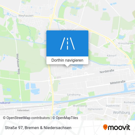 Straße 97 Karte