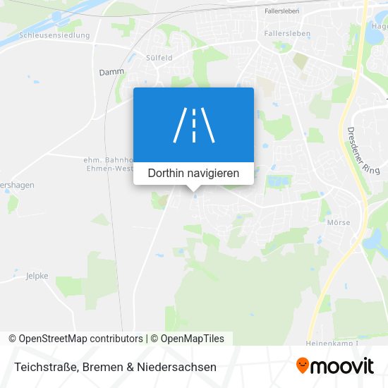 Teichstraße Karte
