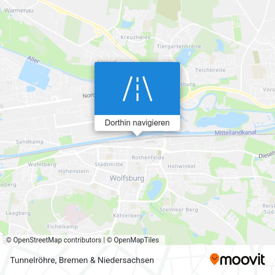 Tunnelröhre Karte