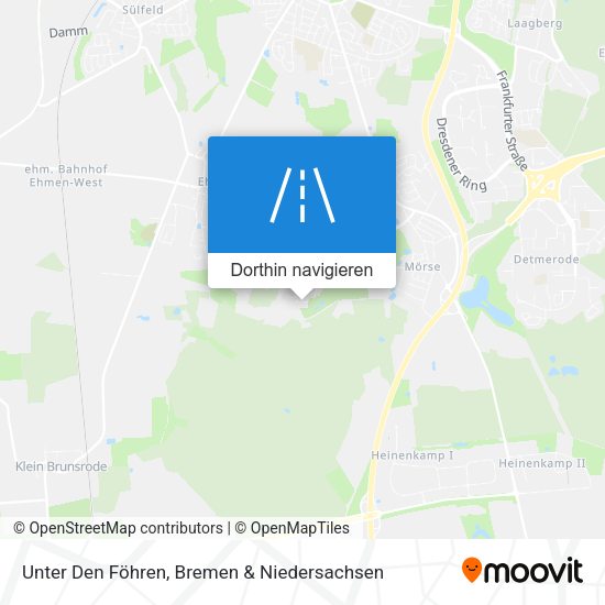 Unter Den Föhren Karte