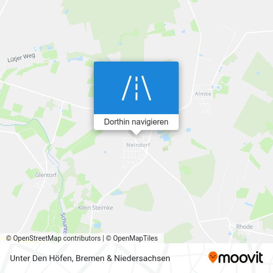 Unter Den Höfen Karte