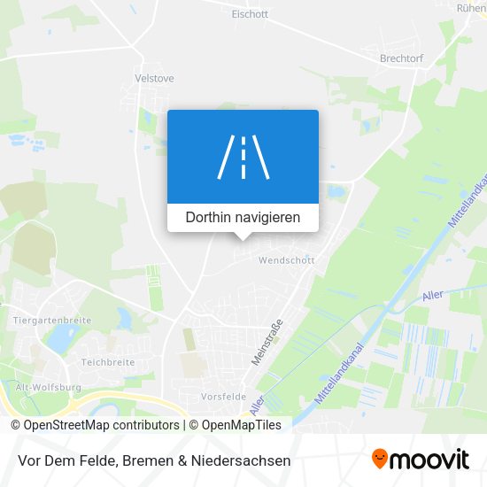 Vor Dem Felde Karte