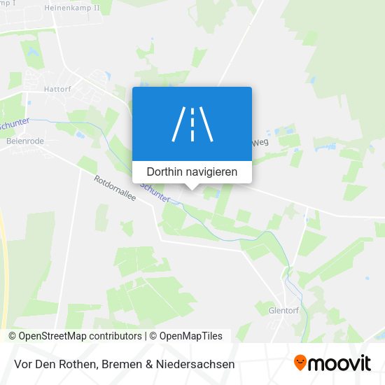 Vor Den Rothen Karte