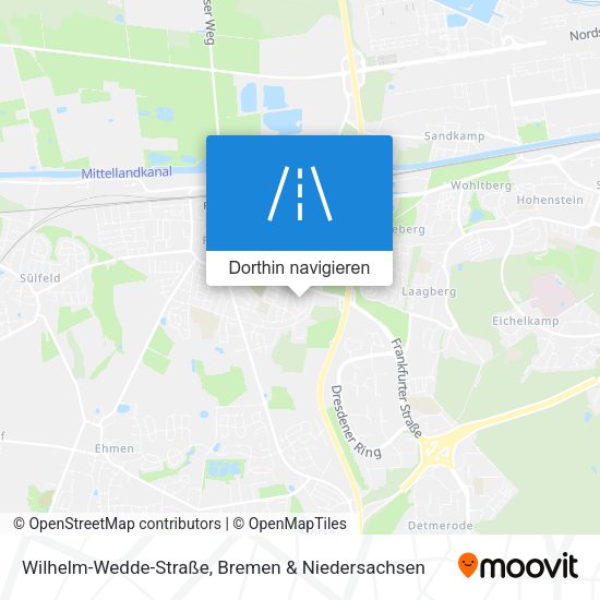Wilhelm-Wedde-Straße Karte