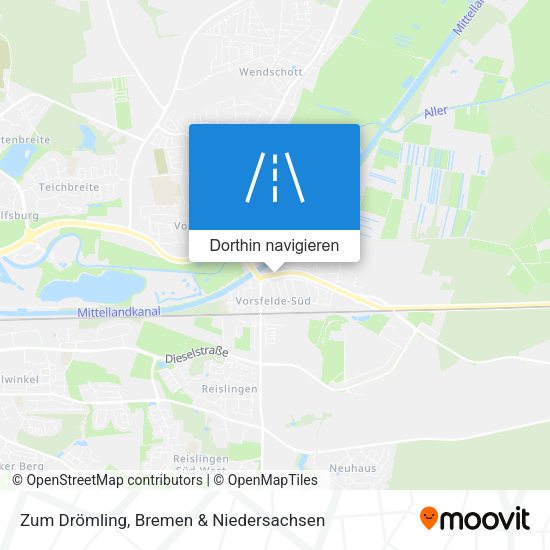 Zum Drömling Karte
