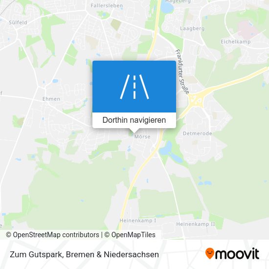 Zum Gutspark Karte