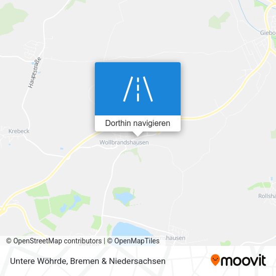 Untere Wöhrde Karte