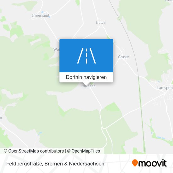 Feldbergstraße Karte